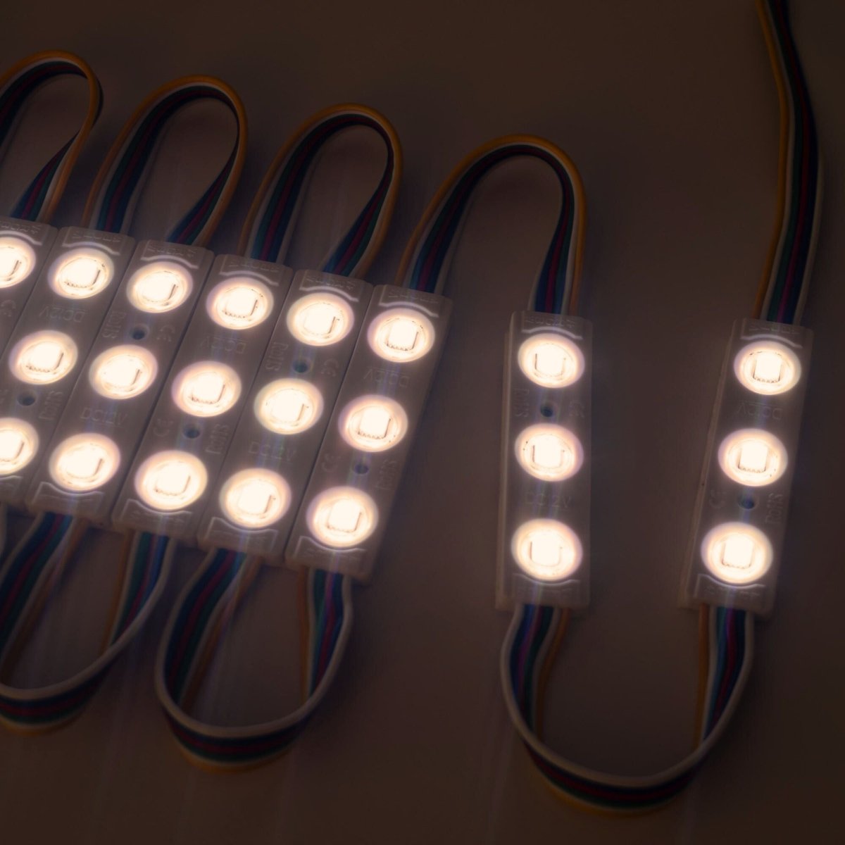 Módulos LED RGB + CCT para rótulos - 0.96W - 12V - IP65 - 120º - Barcelona Led-