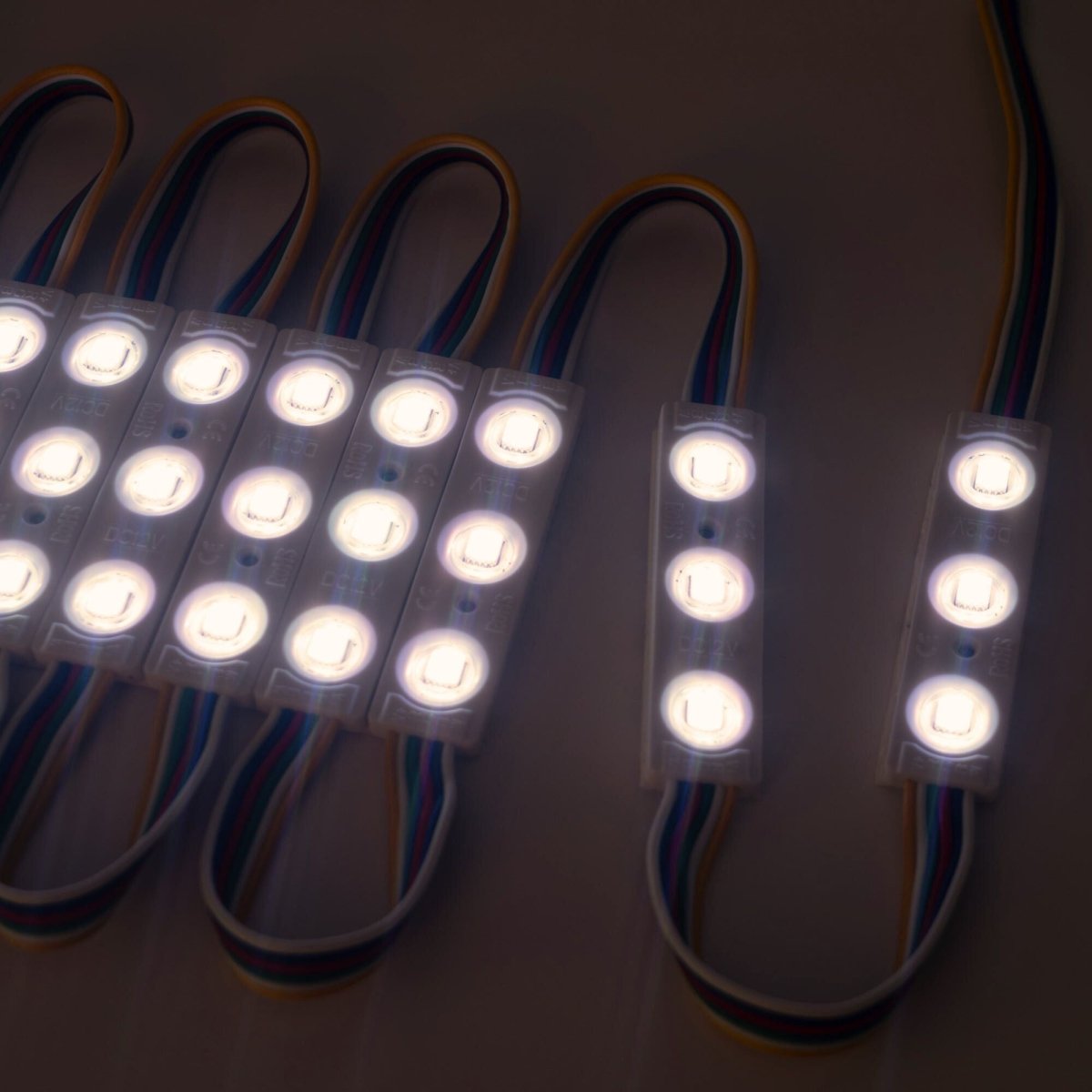 Módulos LED RGB + CCT para rótulos - 0.96W - 12V - IP65 - 120º - Barcelona Led-