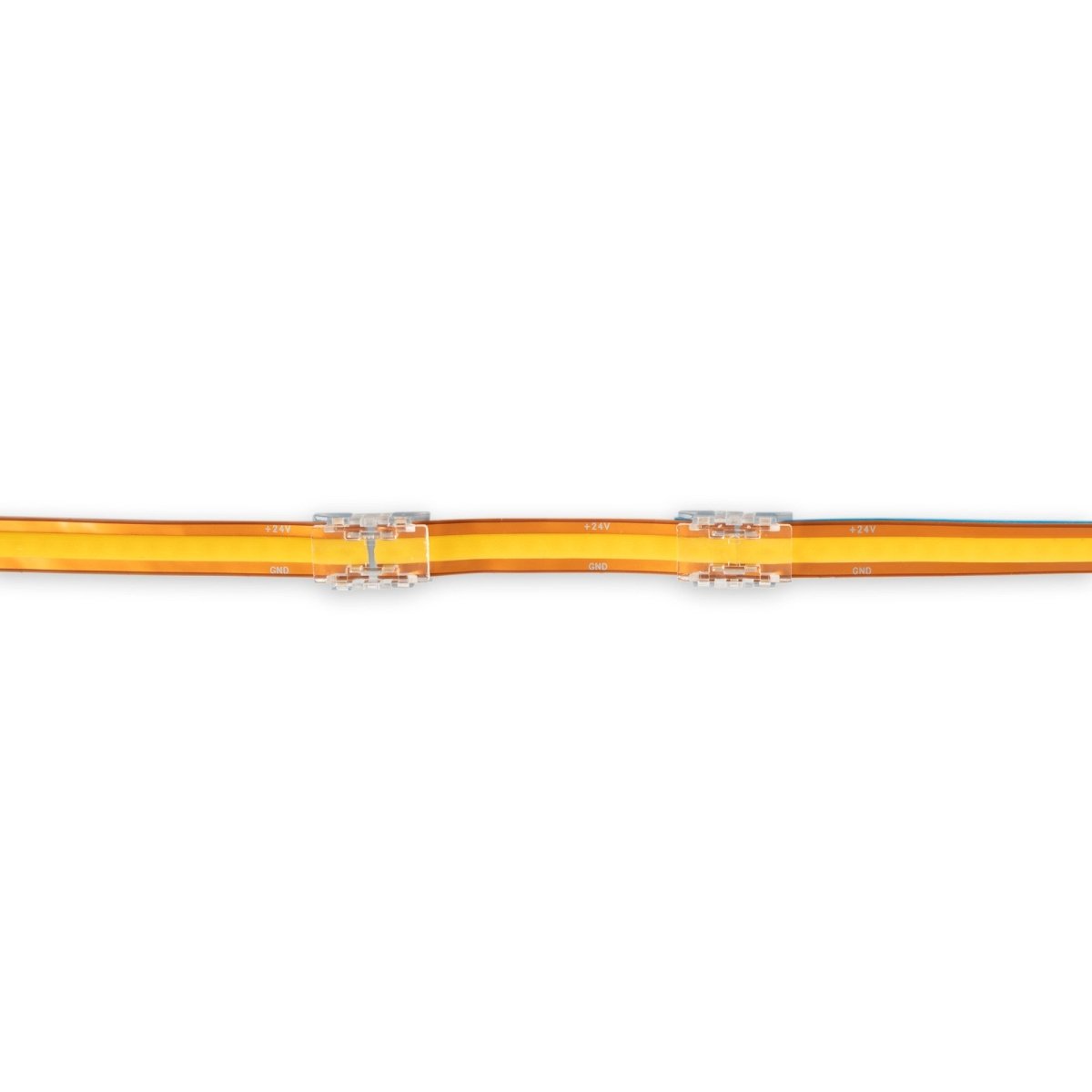 Conector Hippo monocolor COB Tira a Tira - PCB 8mm - 2 pines - IP20 - Máx. 24V - Barcelona Led-Accesorios