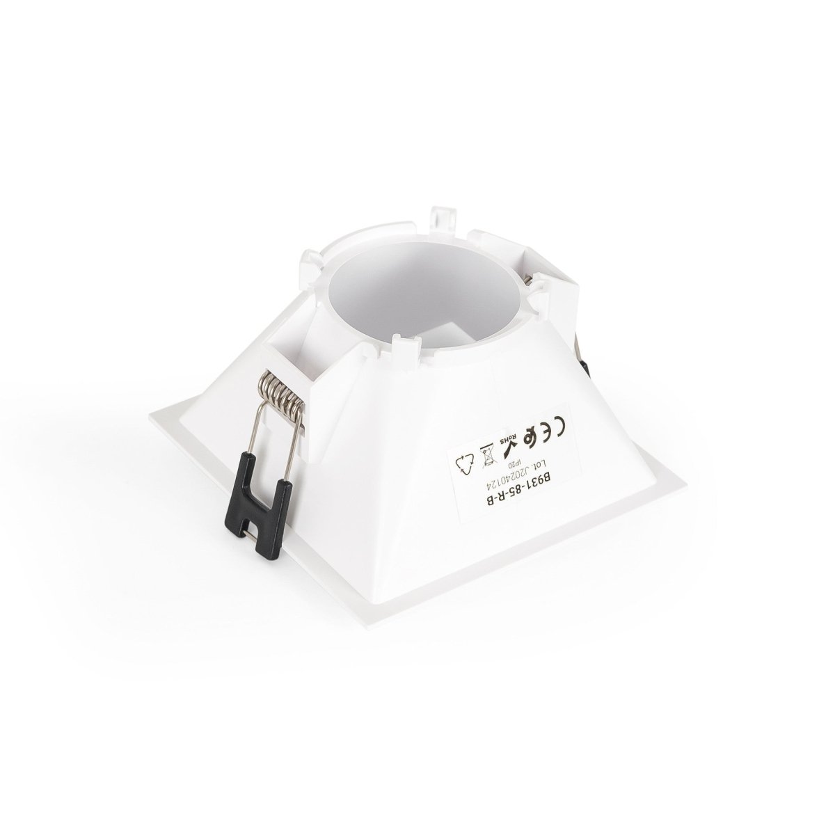 Aro downlight empotrable cuadrado - Bajo UGR - Corte 85 x 85mm - Barcelona Led-Accesorios