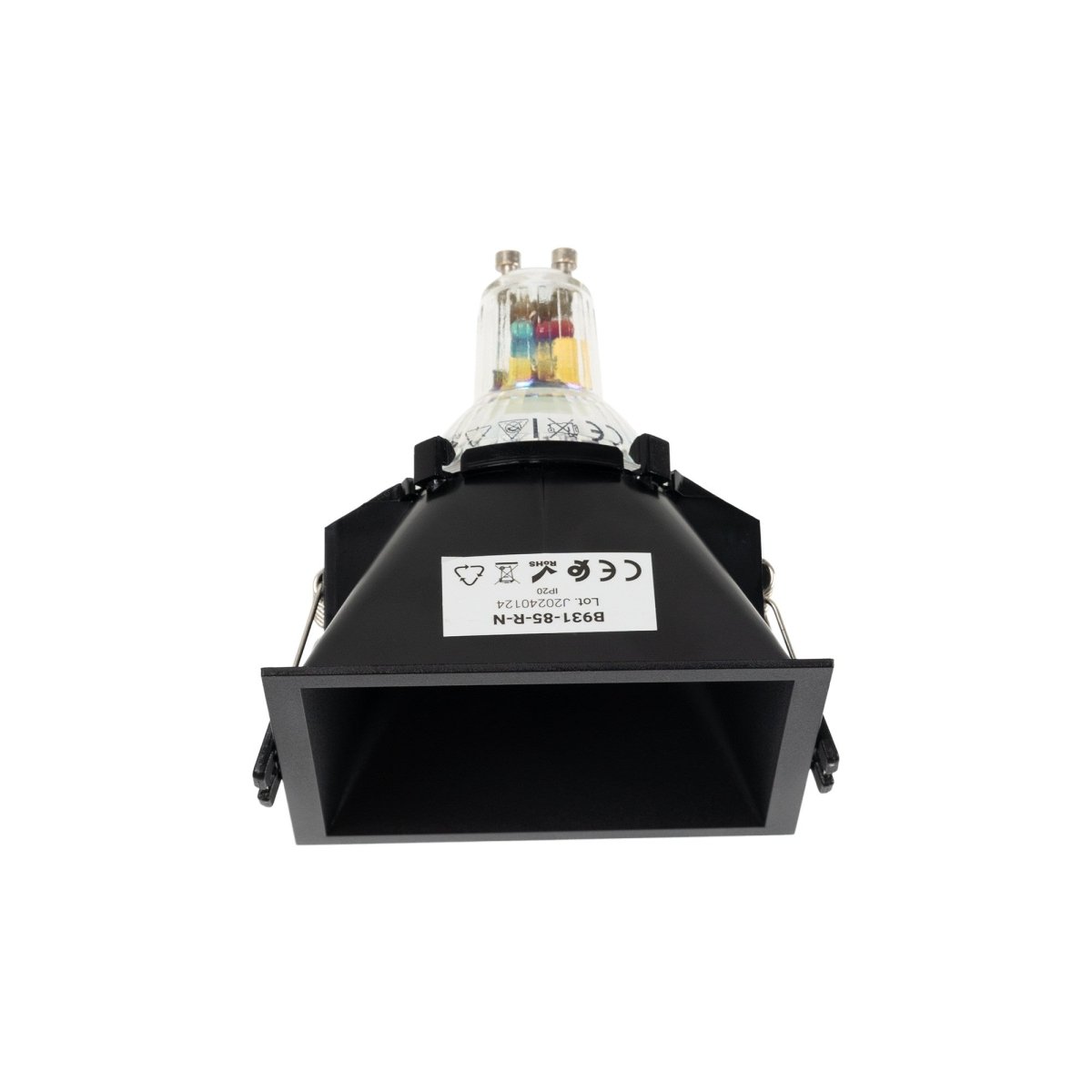 Aro downlight empotrable cuadrado - Bajo UGR - Corte 85 x 85mm - Barcelona Led-Accesorios