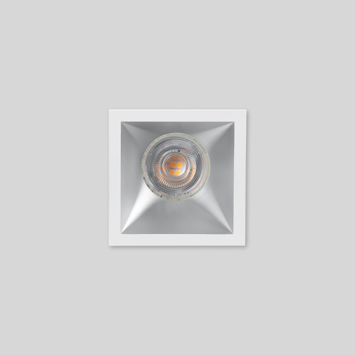 Aro downlight empotrable cuadrado - Bajo UGR - Corte 75 x 75mm - Barcelona Led-Accesorios