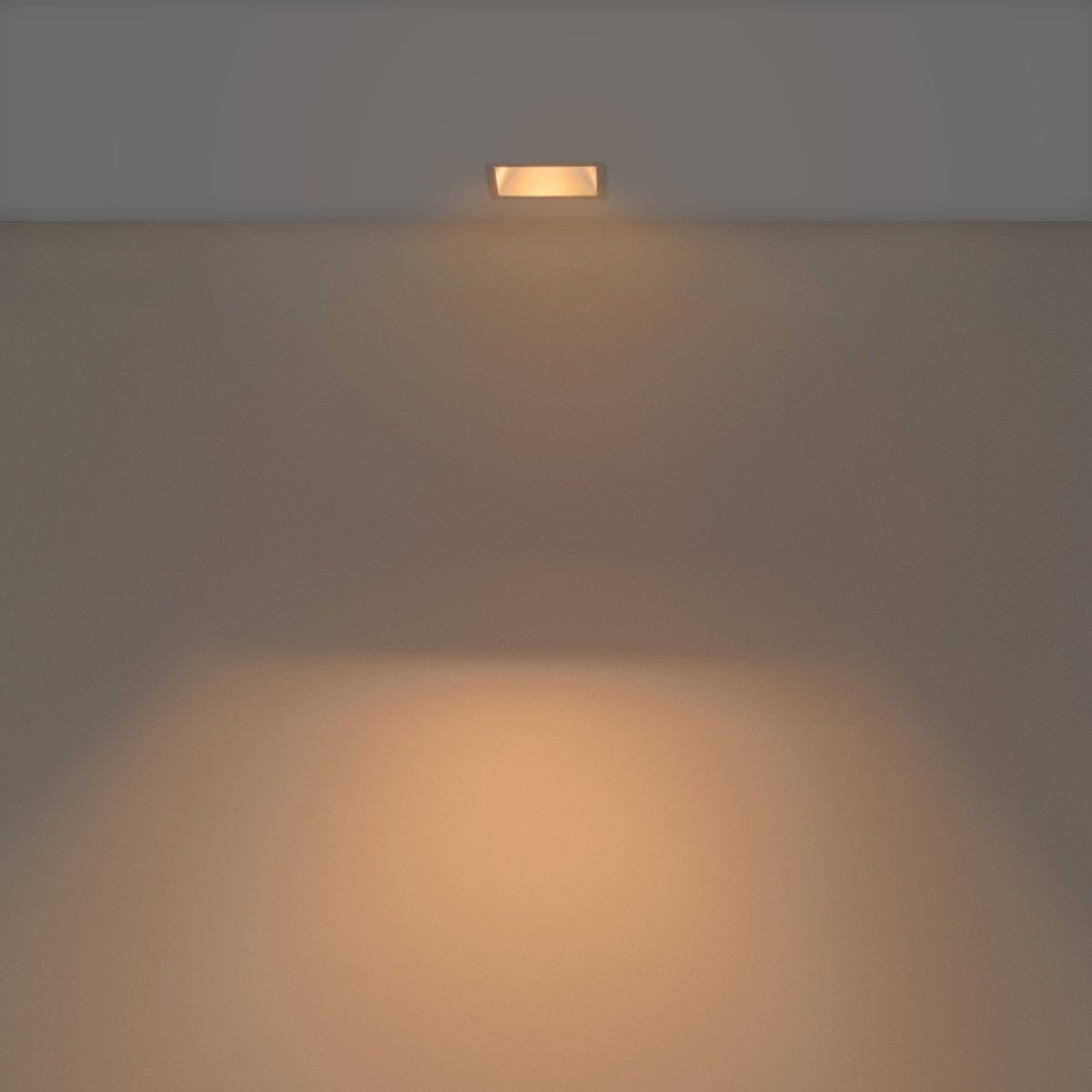 Aro downlight cuadrado asimétrico - Bajo UGR - Corte 75 x 75mm - Barcelona Led-Accesorios