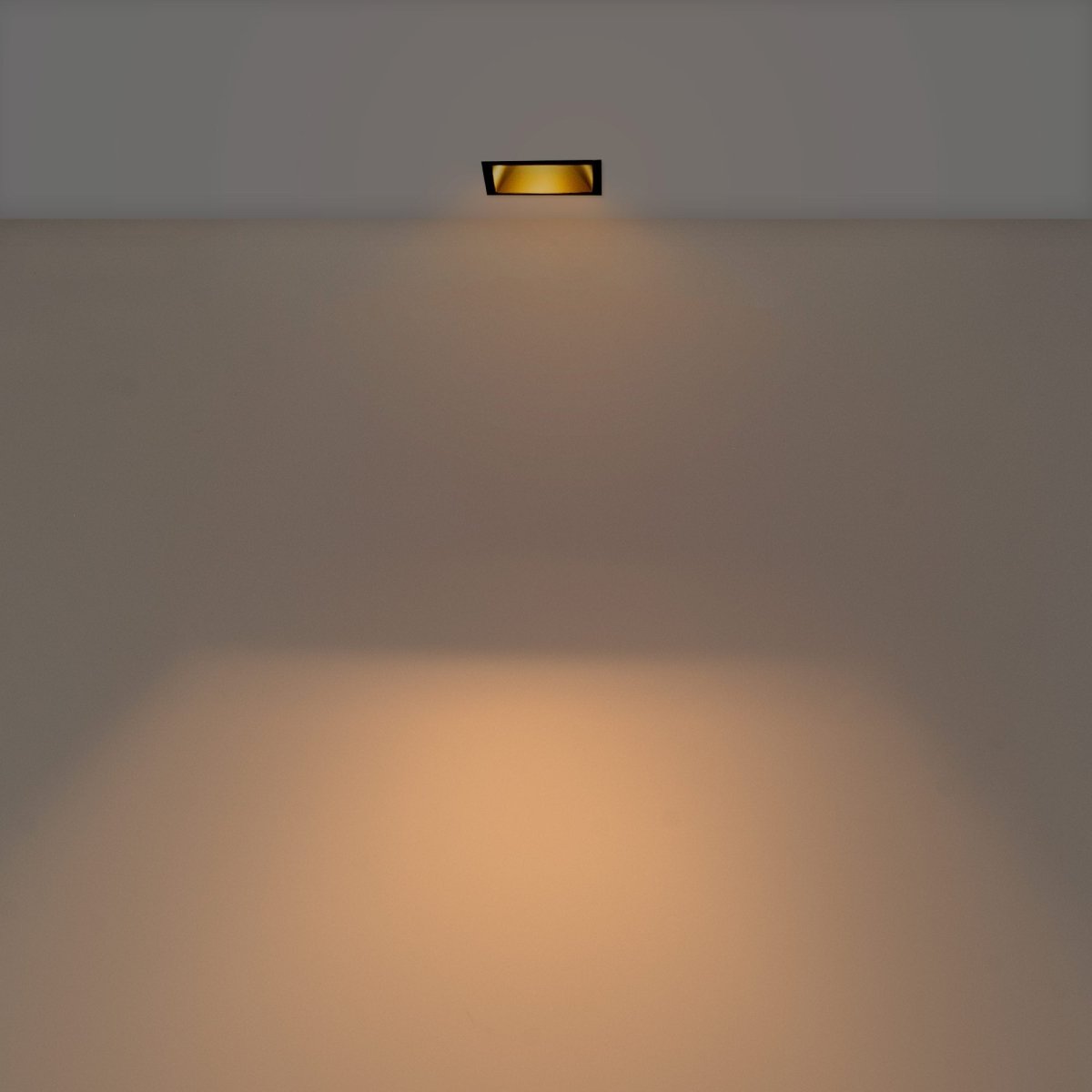 Aro downlight cuadrado asimétrico - Bajo UGR - Corte 75 x 75mm - Barcelona Led-Accesorios