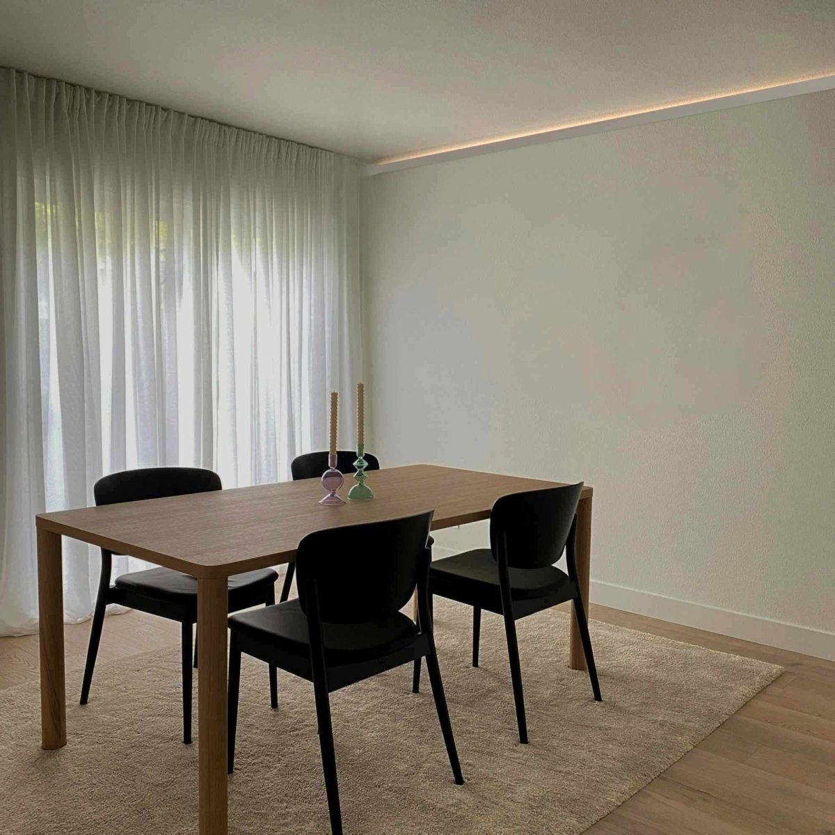Perfil de aluminio superficie - Tira LED ≤ 12mm - 23.5x57.8mm - 2 metros - Barcelona Led-