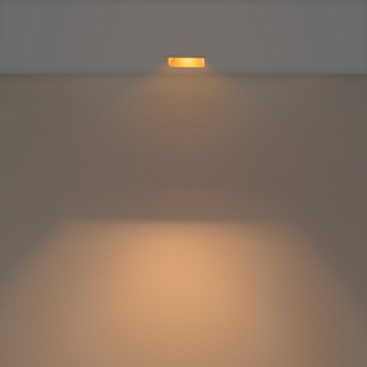 Aro downlight cuadrado asimétrico - Bajo UGR - Corte 85 x 85mm - Barcelona Led-Accesorios