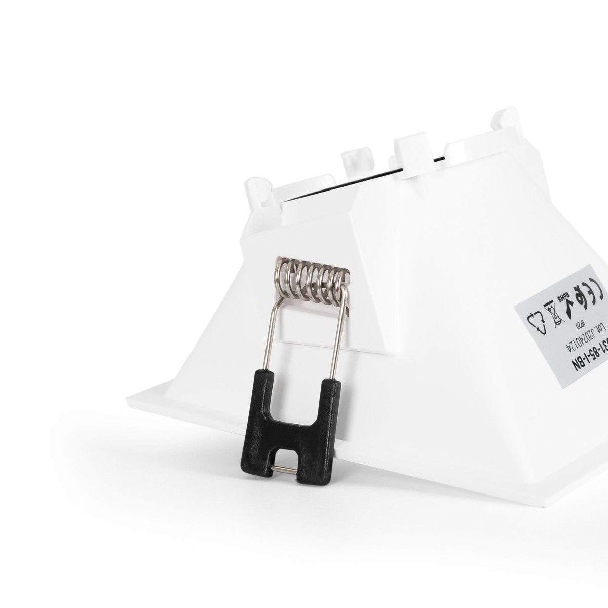 Aro downlight cuadrado asimétrico - Bajo UGR - Corte 85 x 85mm - Barcelona Led-Accesorios