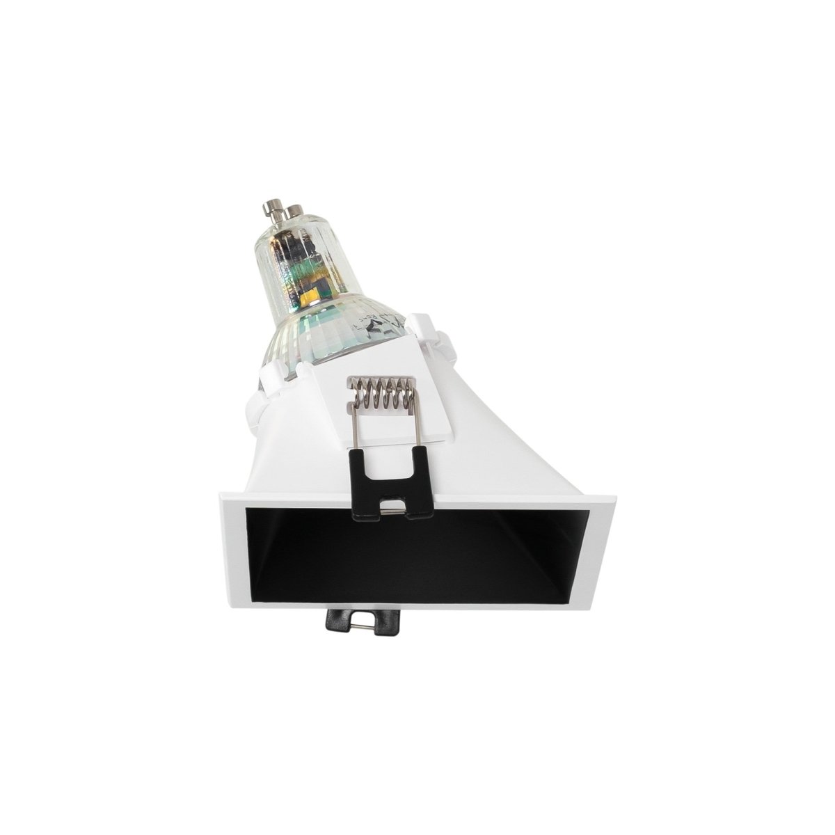 Aro downlight cuadrado asimétrico - Bajo UGR - Corte 85 x 85mm - Barcelona Led-Accesorios