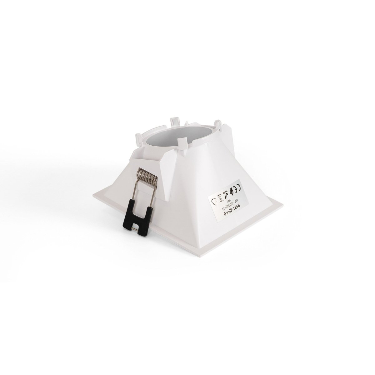 Aro downlight cuadrado asimétrico - Bajo UGR - Corte 85 x 85mm - Barcelona Led-Accesorios