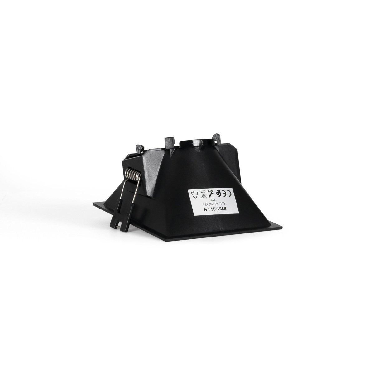 Aro downlight cuadrado asimétrico - Bajo UGR - Corte 85 x 85mm - Barcelona Led-Accesorios