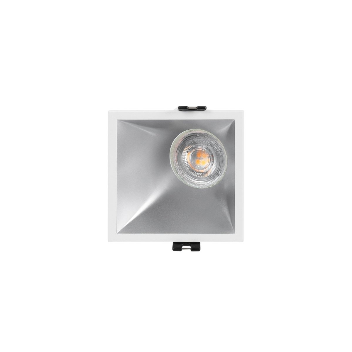 Aro downlight cuadrado asimétrico - Bajo UGR - Corte 85 x 85mm - Barcelona Led-Accesorios