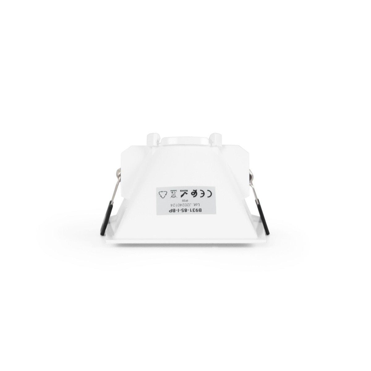 Aro downlight cuadrado asimétrico - Bajo UGR - Corte 85 x 85mm - Barcelona Led-Accesorios