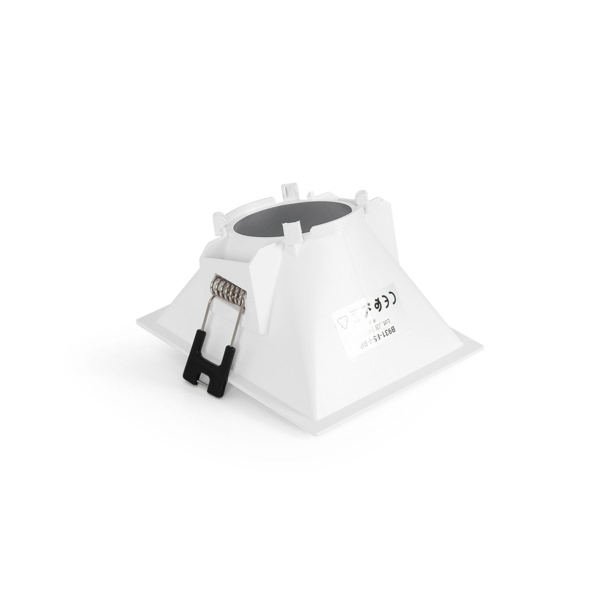 Aro downlight cuadrado asimétrico - Bajo UGR - Corte 85 x 85mm - Barcelona Led-Accesorios