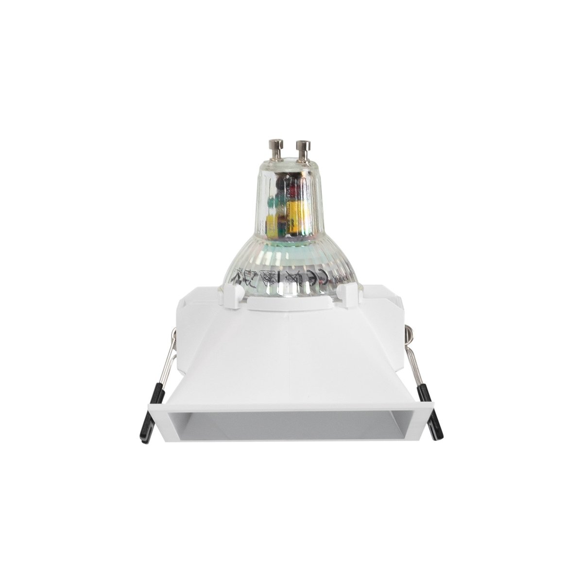 Aro downlight cuadrado asimétrico - Bajo UGR - Corte 85 x 85mm - Barcelona Led-Accesorios