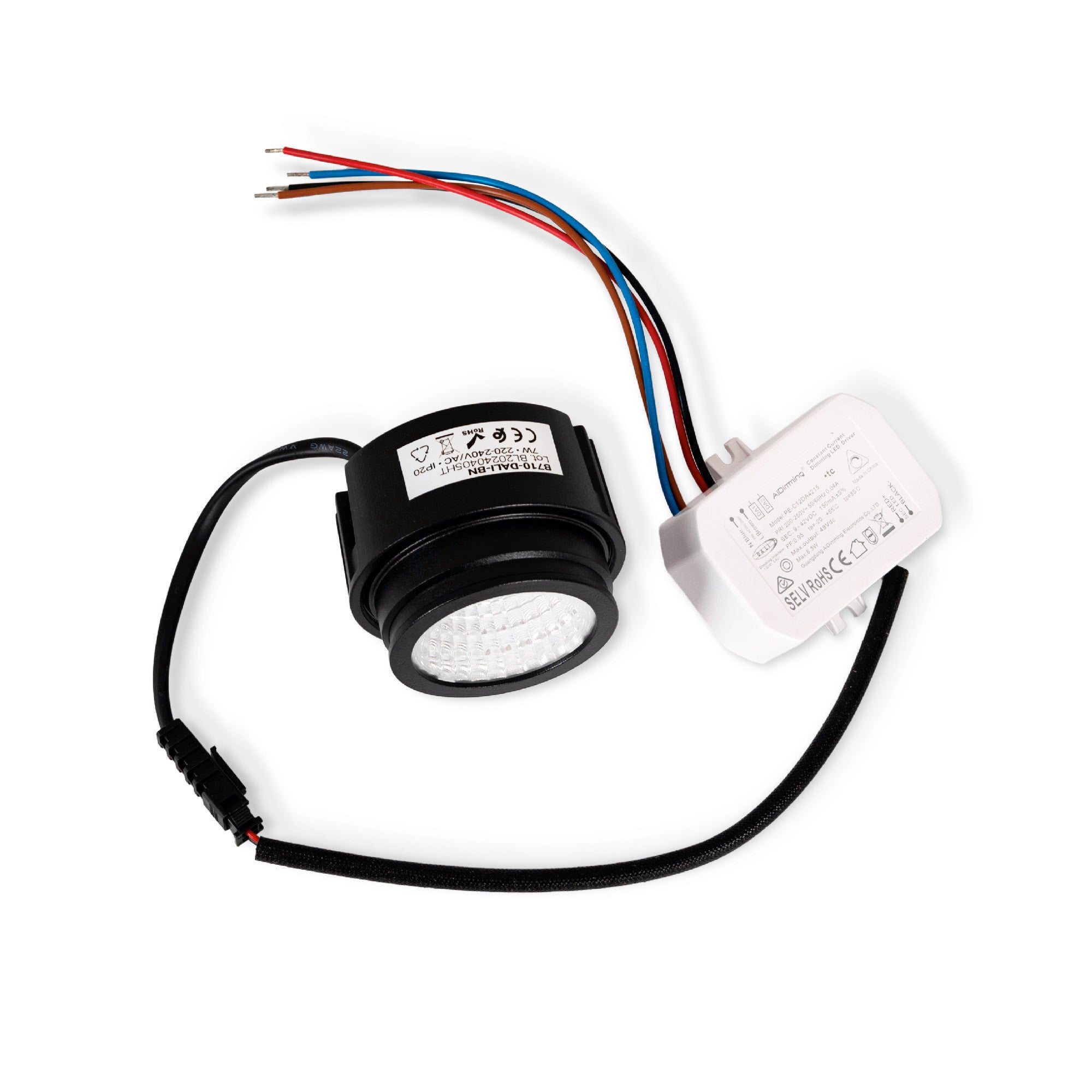 Módulo LED 7W para aro downlight MR16/GU10 - Regulable por DALI - 45º - CRI 90 (18)