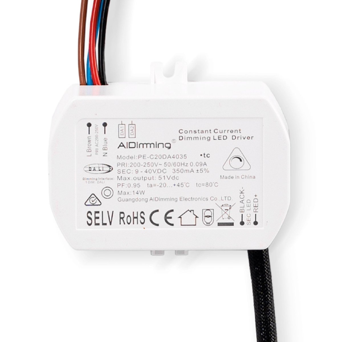 Módulo LED 15W para aro downlight MR16/GU10 - Regulable por DALI - 45º - CRI 90 - Barcelona Led-