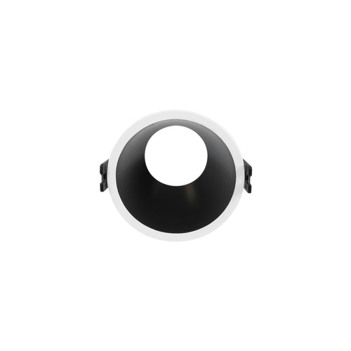 Round recessed downlight ring - Low UGR - Cutout Ø85mm