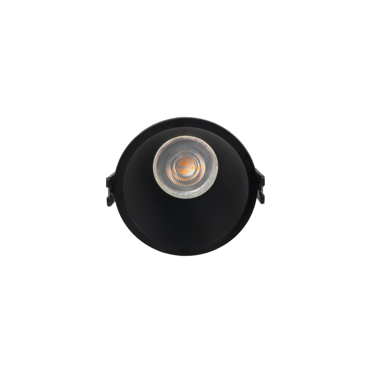 KIT Aro empotrable fijo Ø93mm + Bombilla GU10 5,4W + Portalámparas - Barcelona Led-