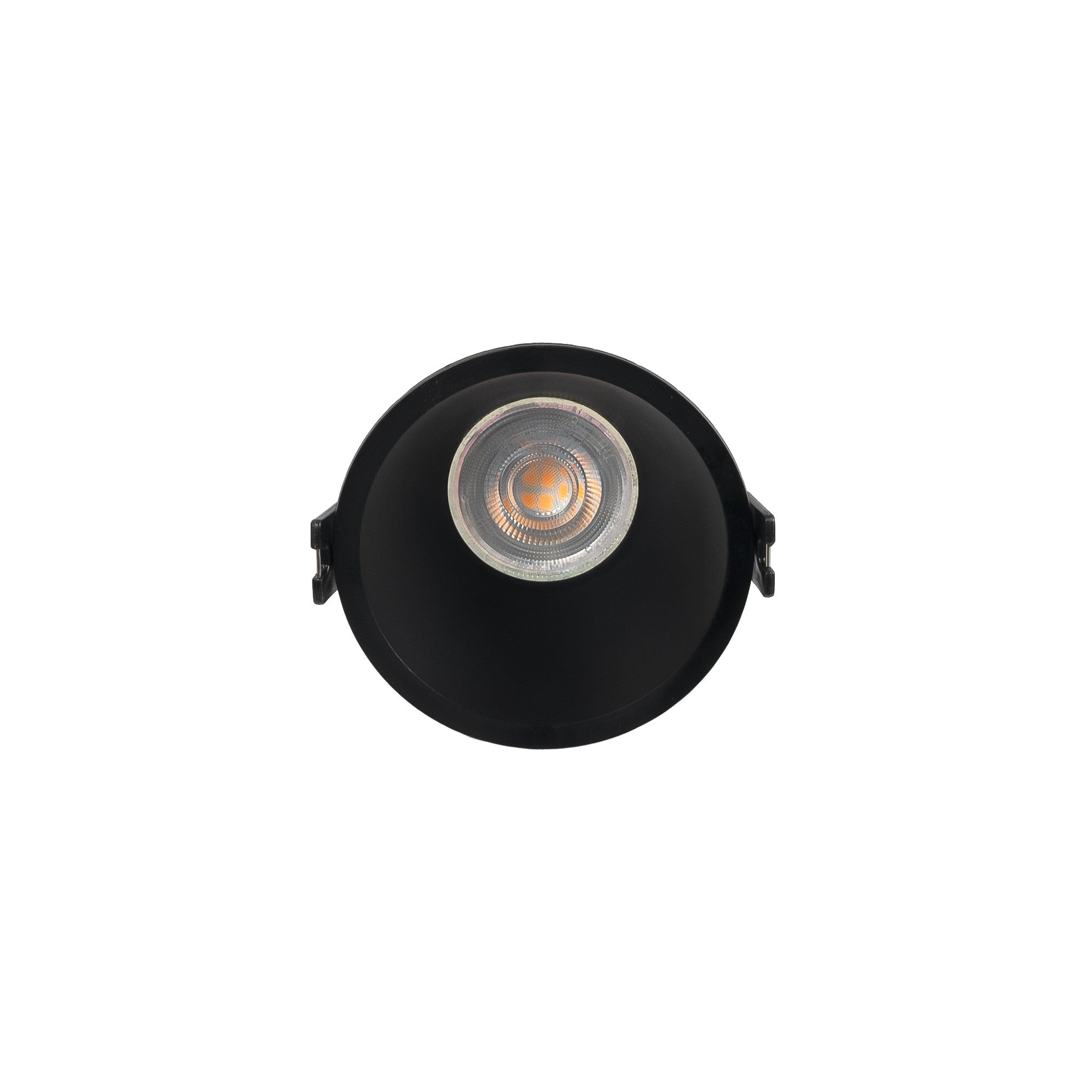 KIT Aro empotrable fijo Ø93mm + Bombilla GU10 5,4W + Portalámparas (39)