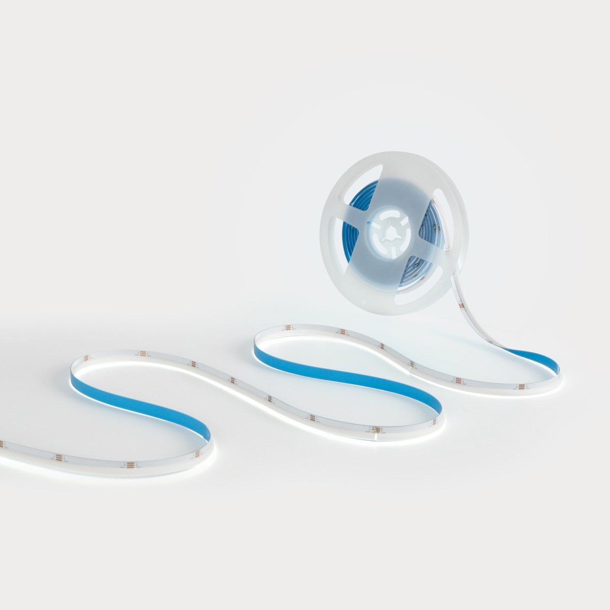 Tira LED COB 24V DC CCT - Emisión lateral - 12W/m - 10mm - IP20 - Corte c/ 5cm - Rollo de 5 metros - Barcelona Led-