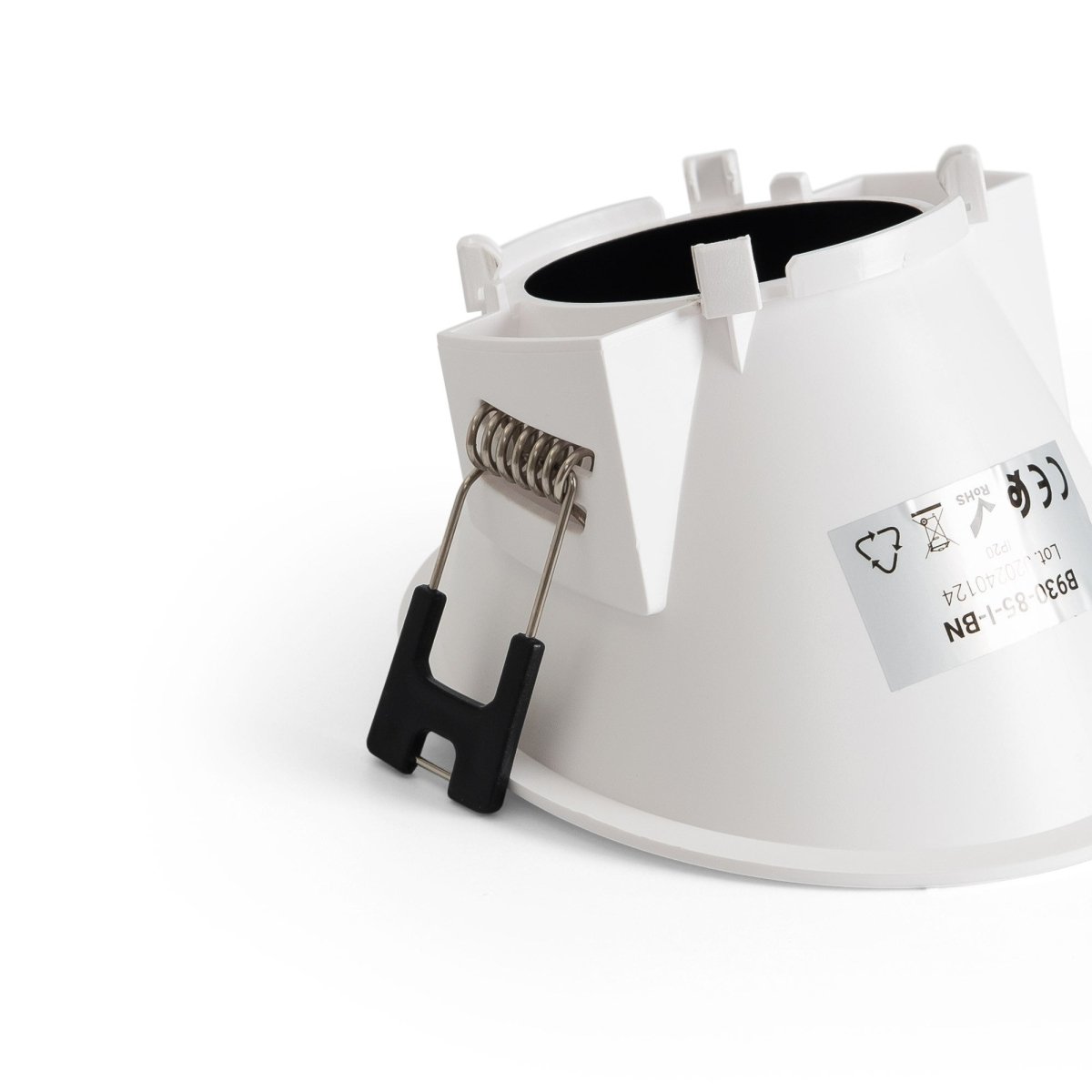 Aro downlight redondo asimétrico - Bajo UGR - Corte Ø85mm - Barcelona Led-Accesorios
