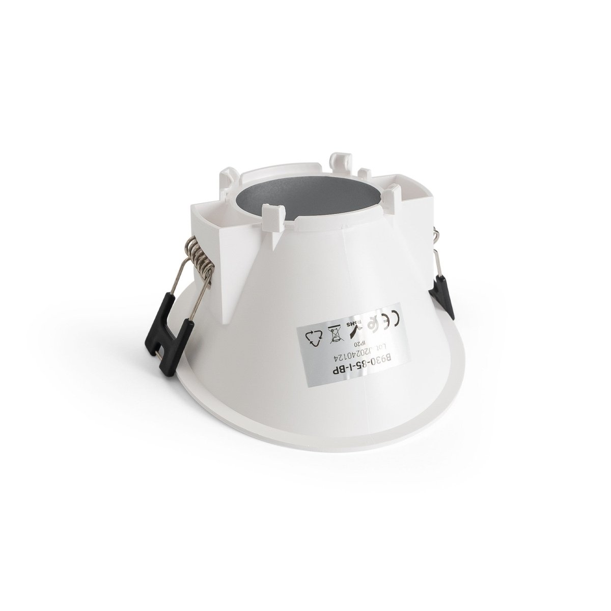 Aro downlight redondo asimétrico - Bajo UGR - Corte Ø85mm - Barcelona Led-Accesorios