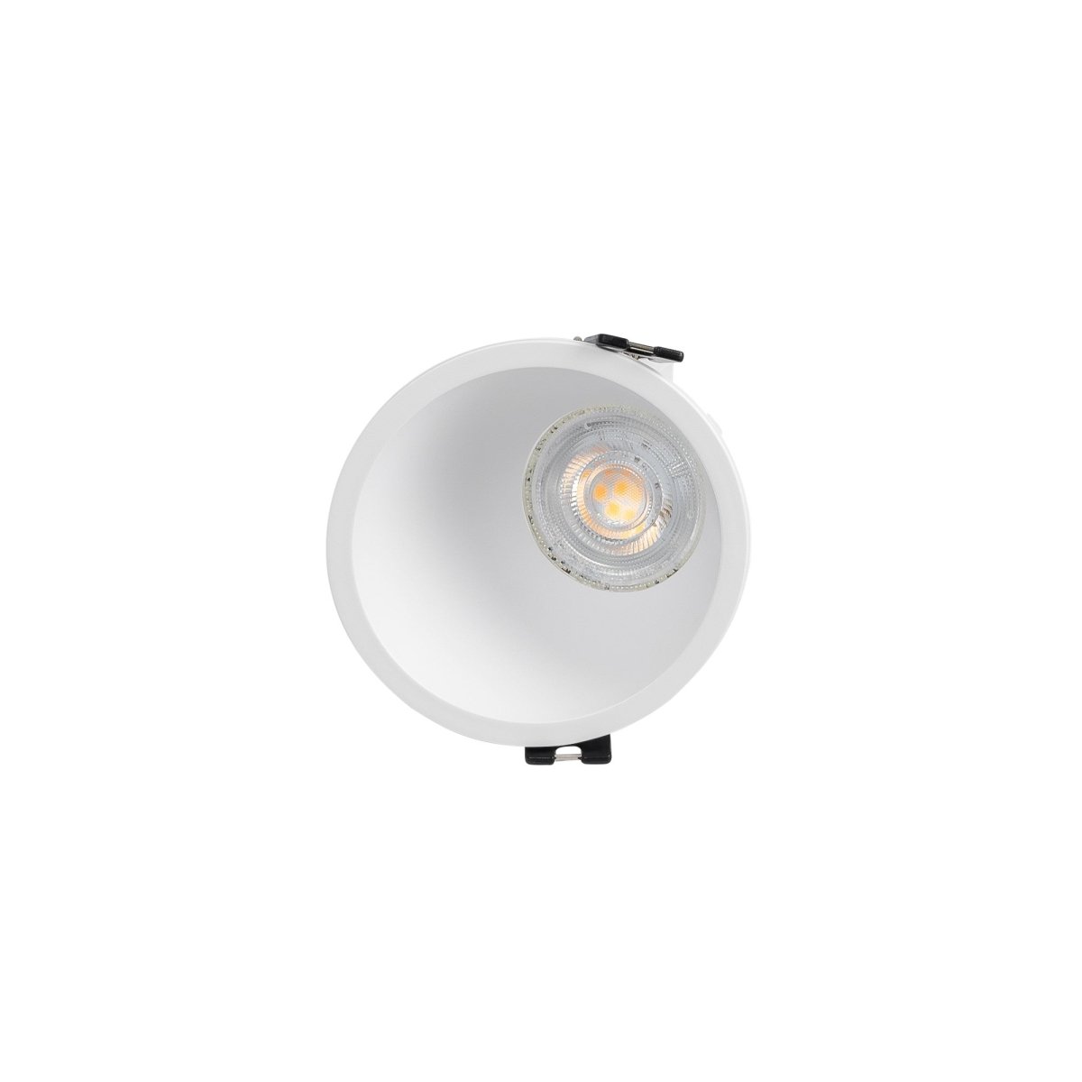 Aro downlight redondo asimétrico - Bajo UGR - Corte Ø85mm - Barcelona Led-Accesorios