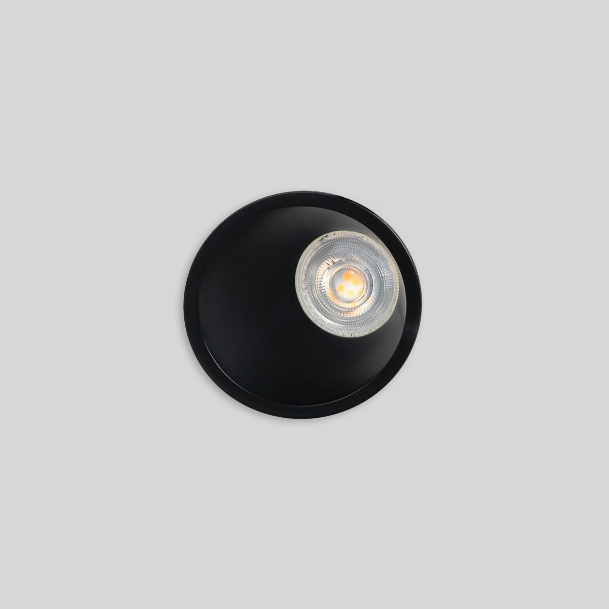 Aro downlight redondo asimétrico - Bajo UGR - Corte Ø85mm - Barcelona Led-Accesorios