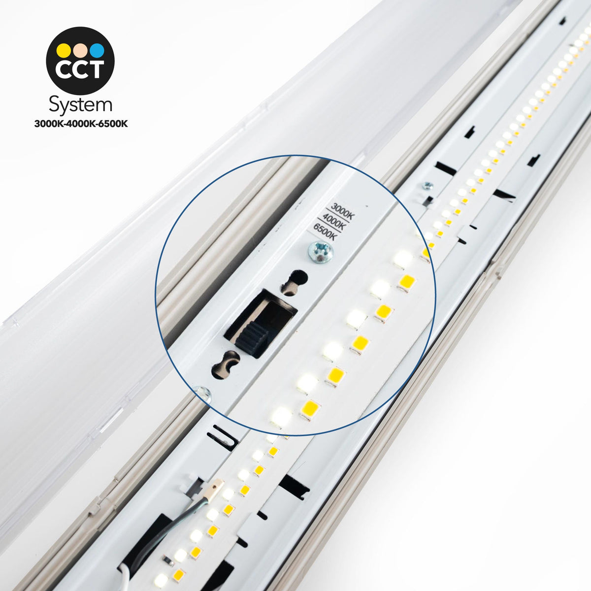 Pantalla estanca LED / Luz de emergencia - CCT - 150cm - Conectable 55W - IP65 (13)