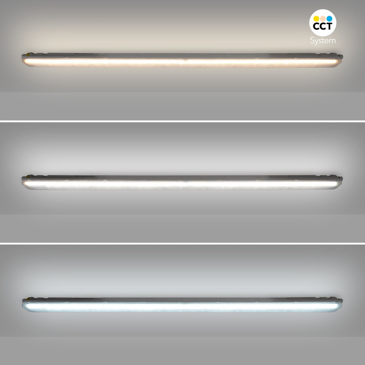 Pantalla estanca LED / Luz de emergencia - CCT - 150cm - Conectable 55W - IP65 (15)