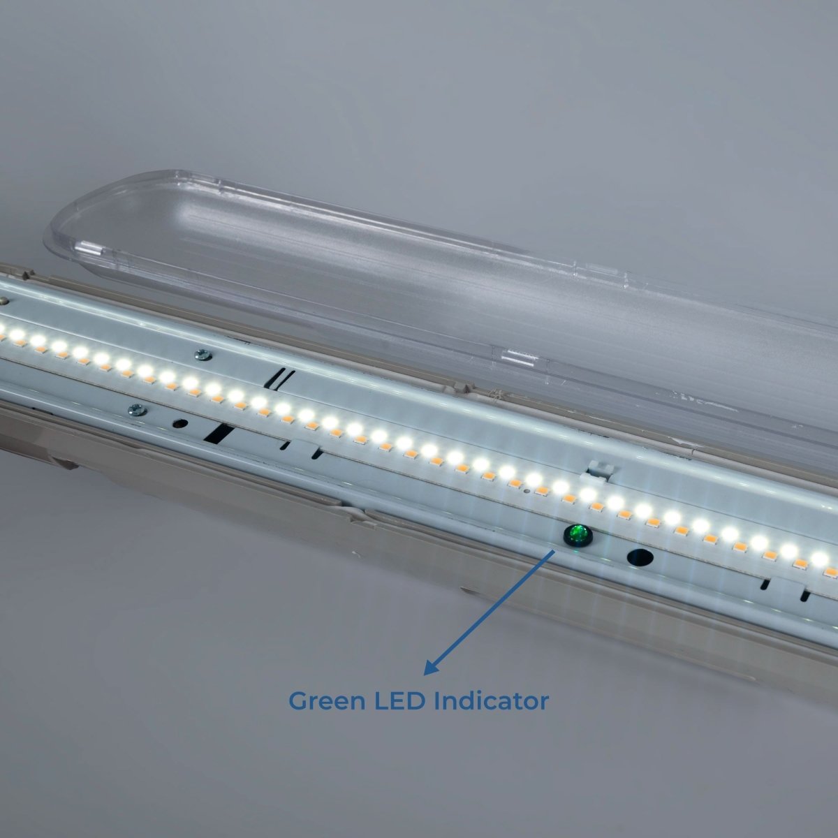 Pantalla estanca LED / Luz de emergencia - CCT - 150cm - Conectable 55W - IP65 - Barcelona Led-
