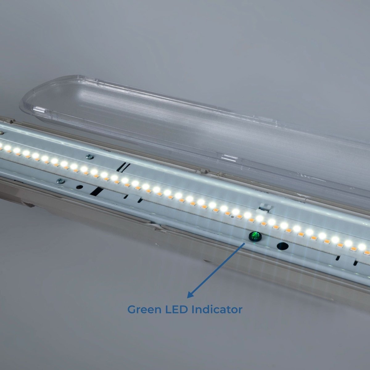 Pantalla estanca LED / Luz de emergencia - CCT - 120cm - Conectable - 40W - IP65 - Barcelona Led-