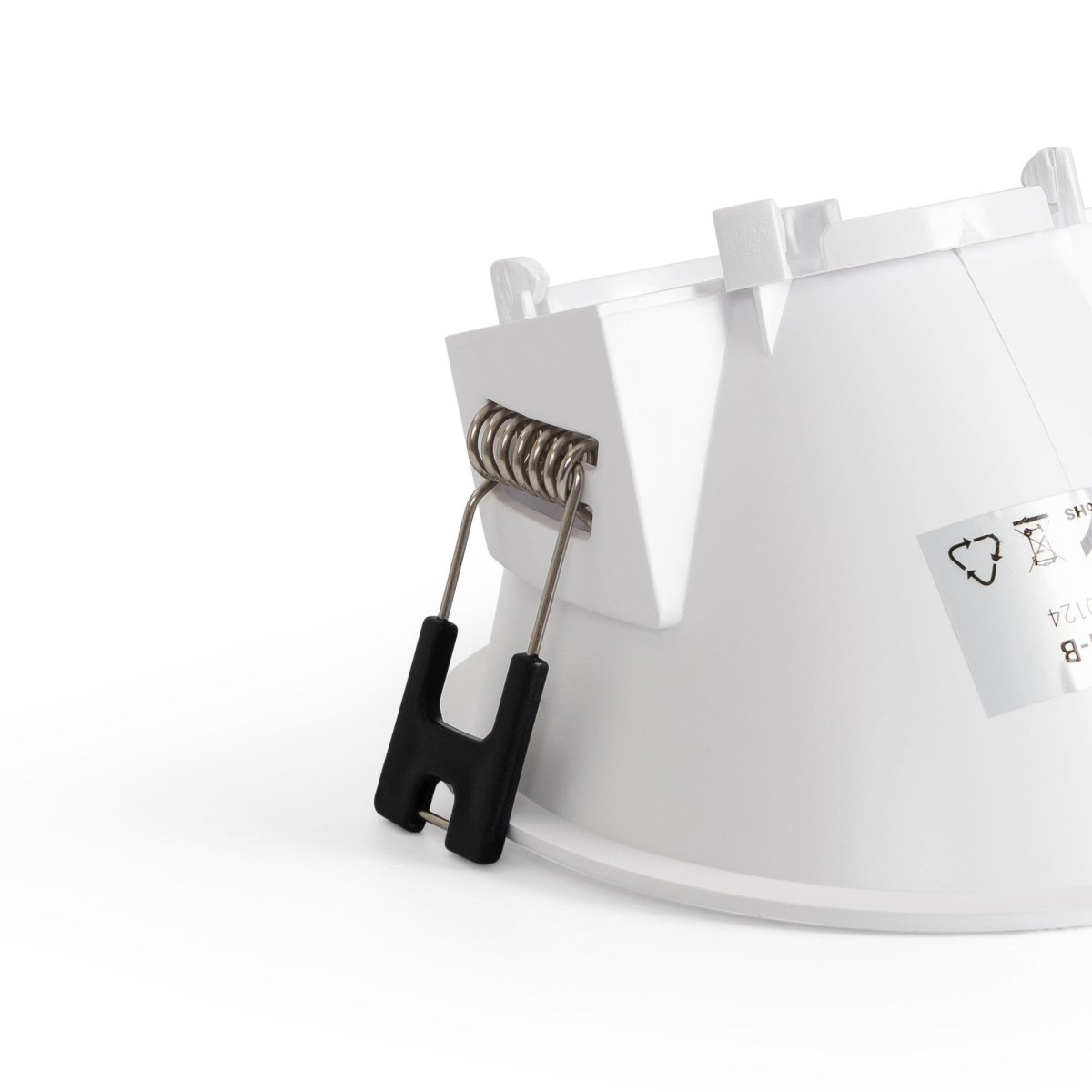 Aro downlight redondo asimétrico - Bajo UGR - Corte Ø85mm - Barcelona Led-Accesorios