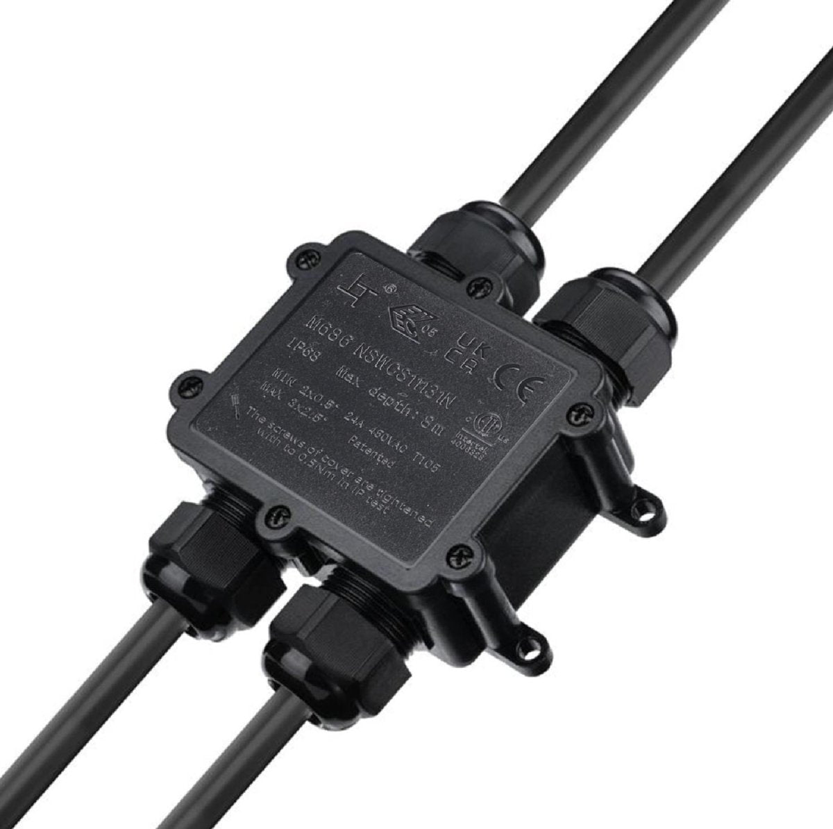 Caja de conexión impermeable en H - IP68 - 0.5 - 2.5mm² - Barcelona Led-
