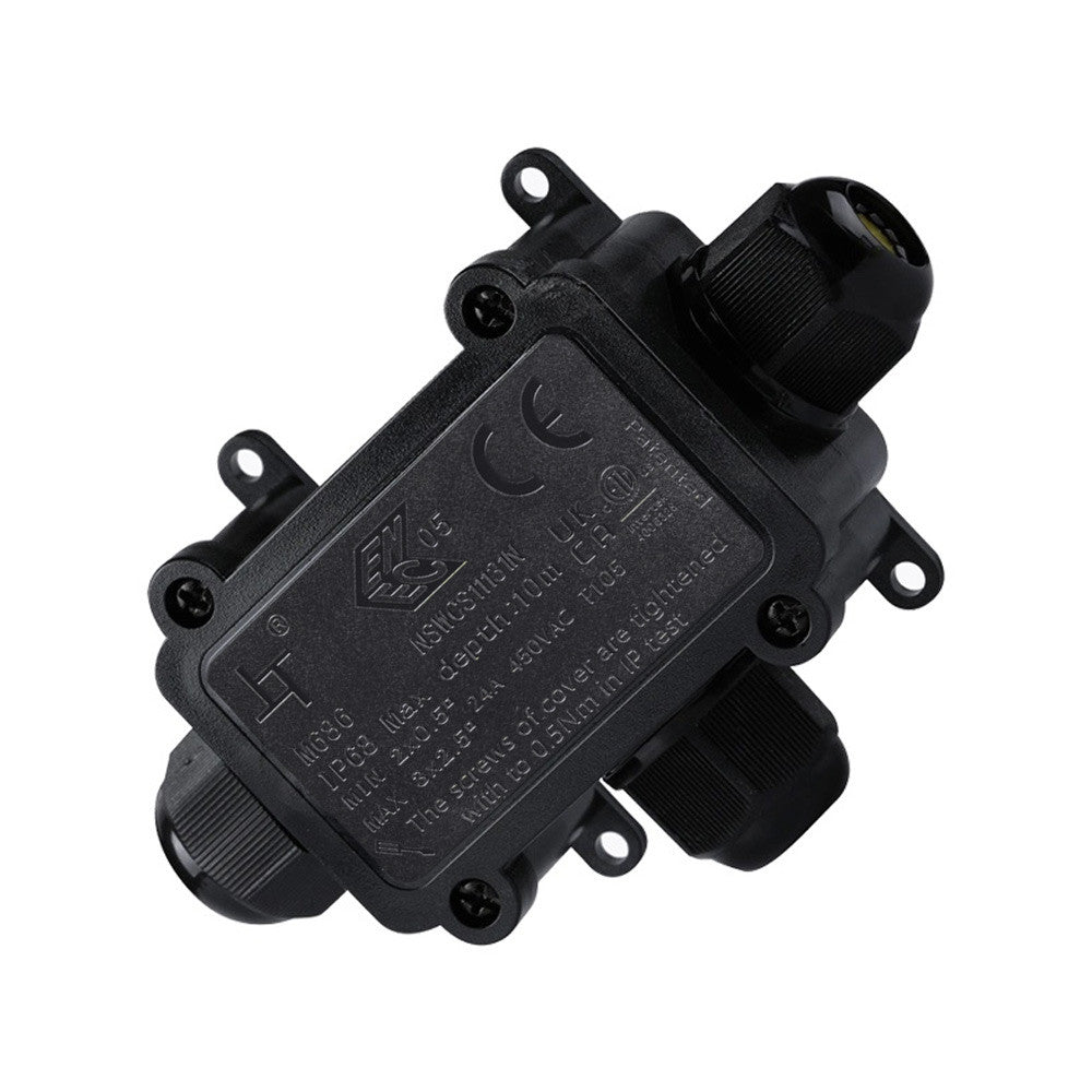 Caja de conexión impermeable en T - IP68 - 0.5 - 2.5mm² (3)