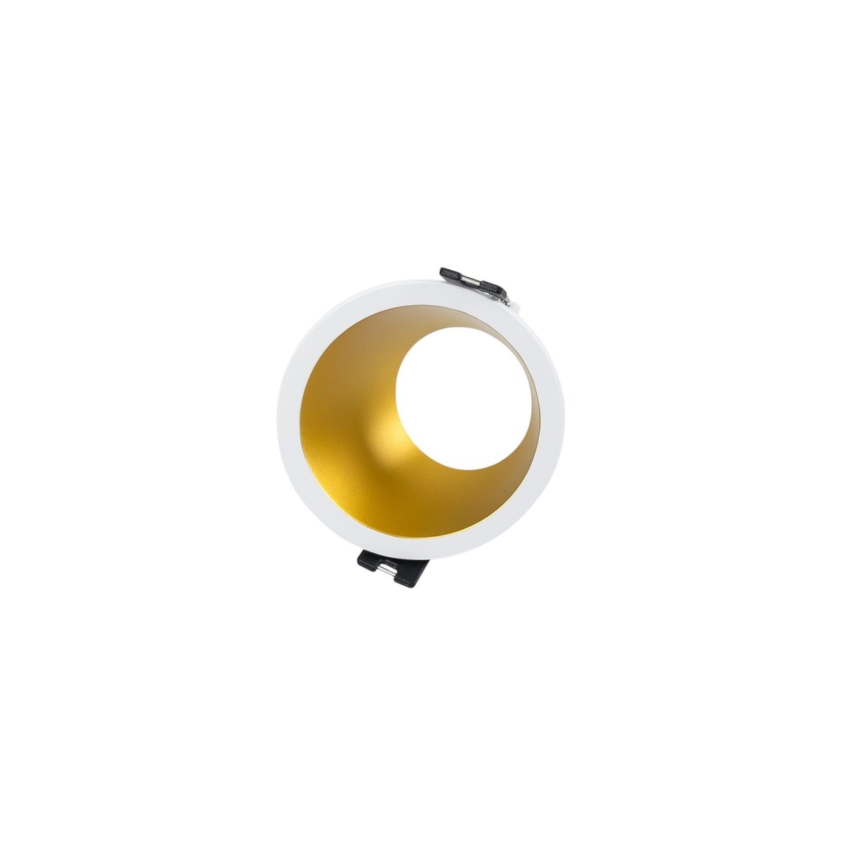 Aro downlight redondo asimétrico - Bajo UGR - Corte Ø75mm - Barcelona Led-Accesorios