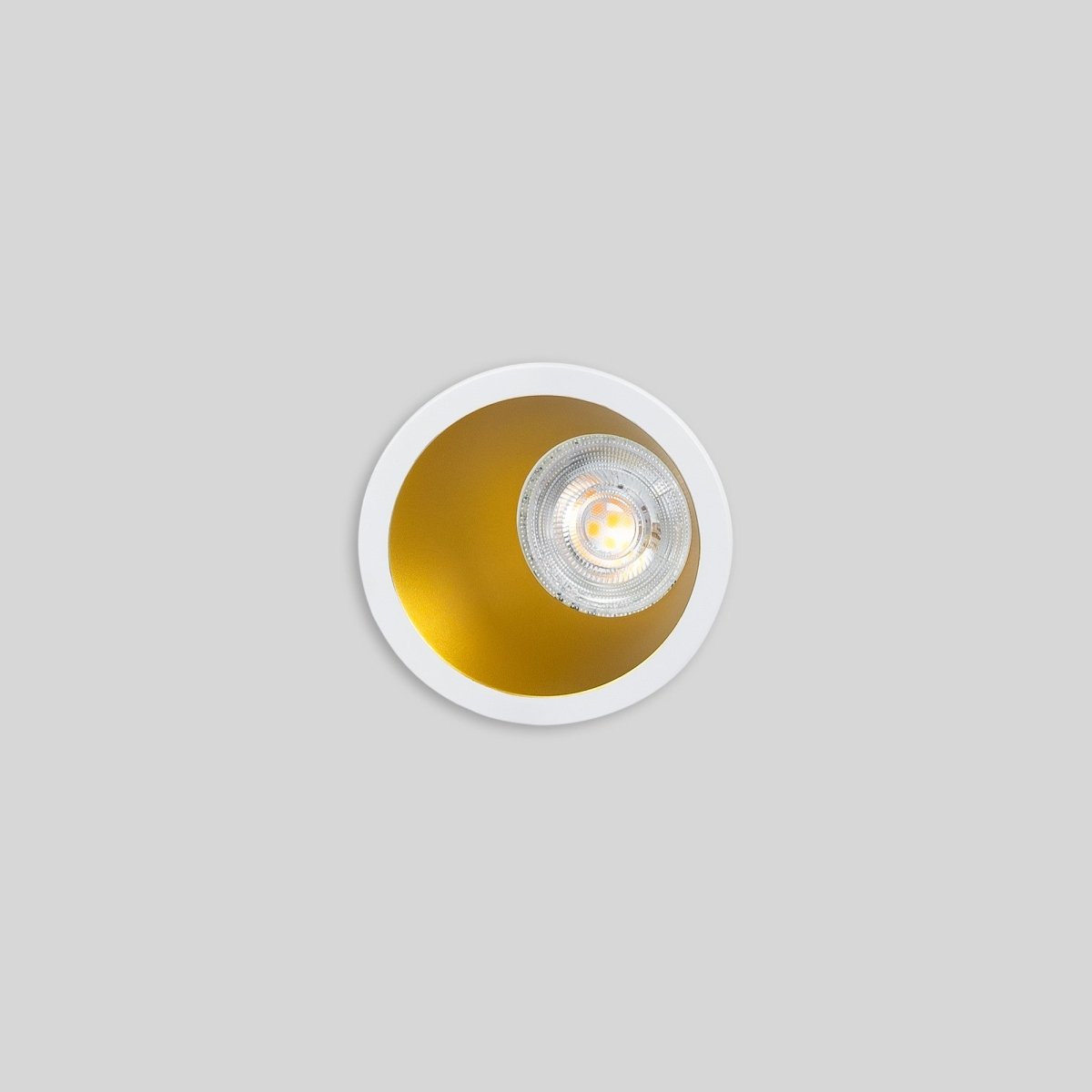 Aro downlight redondo asimétrico - Bajo UGR - Corte Ø75mm - Barcelona Led-Accesorios