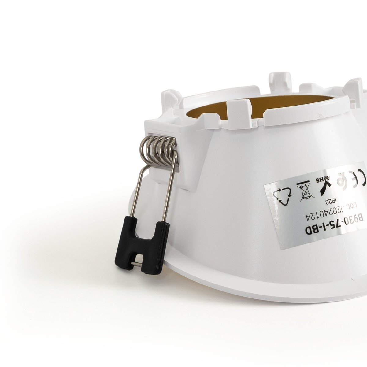 Aro downlight redondo asimétrico - Bajo UGR - Corte Ø75mm - Barcelona Led-Accesorios