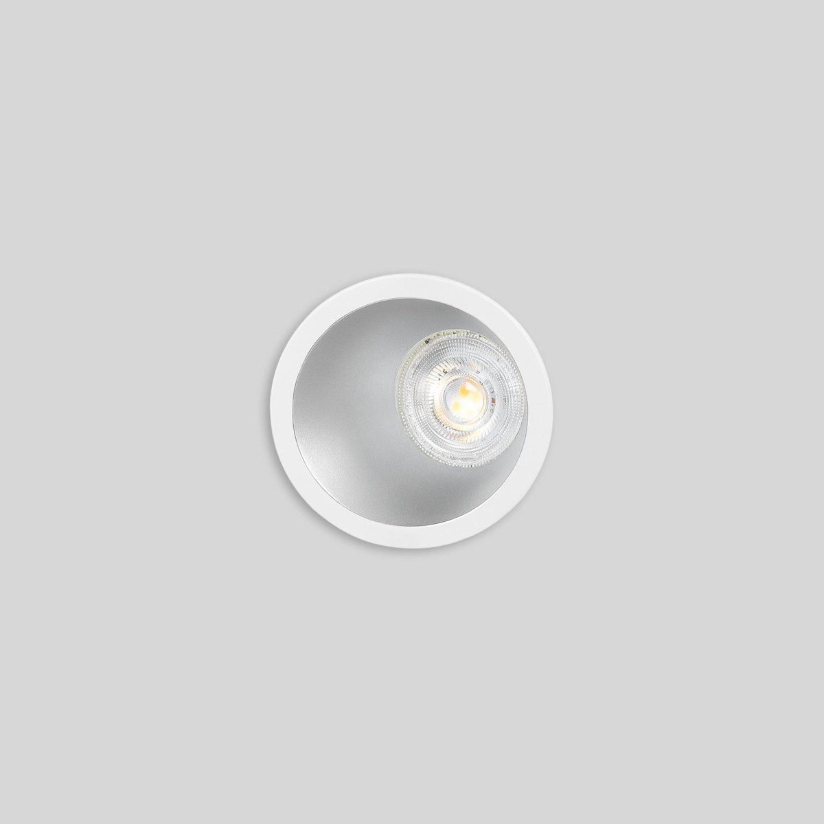 Aro downlight redondo asimétrico - Bajo UGR - Corte Ø75mm - Barcelona Led-Accesorios