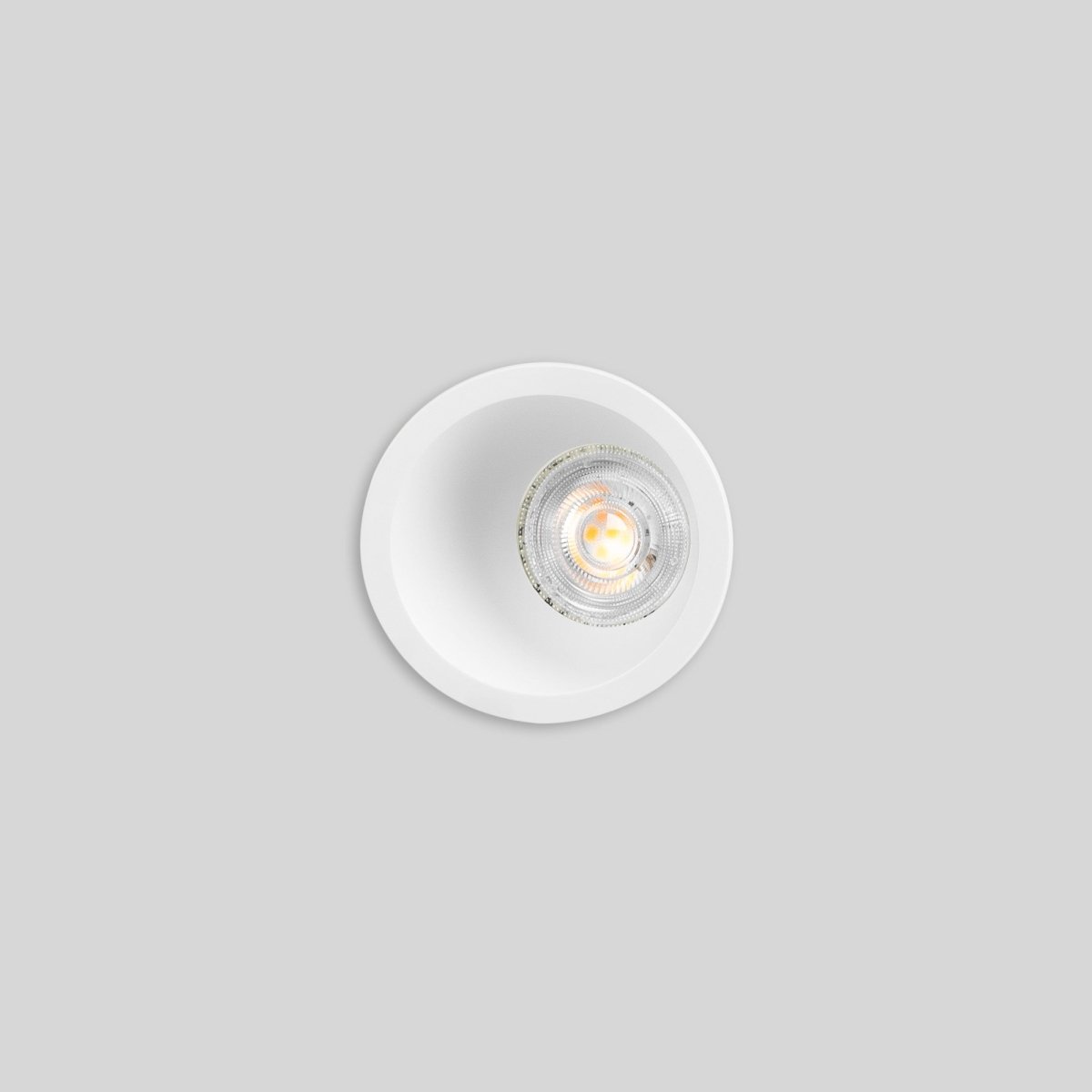 Aro downlight redondo asimétrico - Bajo UGR - Corte Ø75mm - Barcelona Led-Accesorios