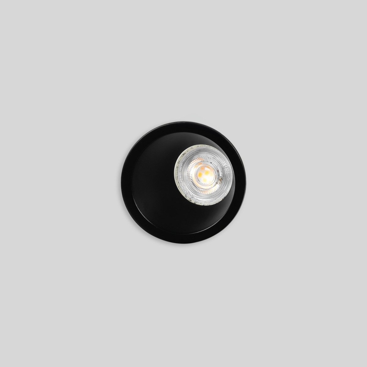 Aro downlight redondo asimétrico - Bajo UGR - Corte Ø75mm - Barcelona Led-Accesorios
