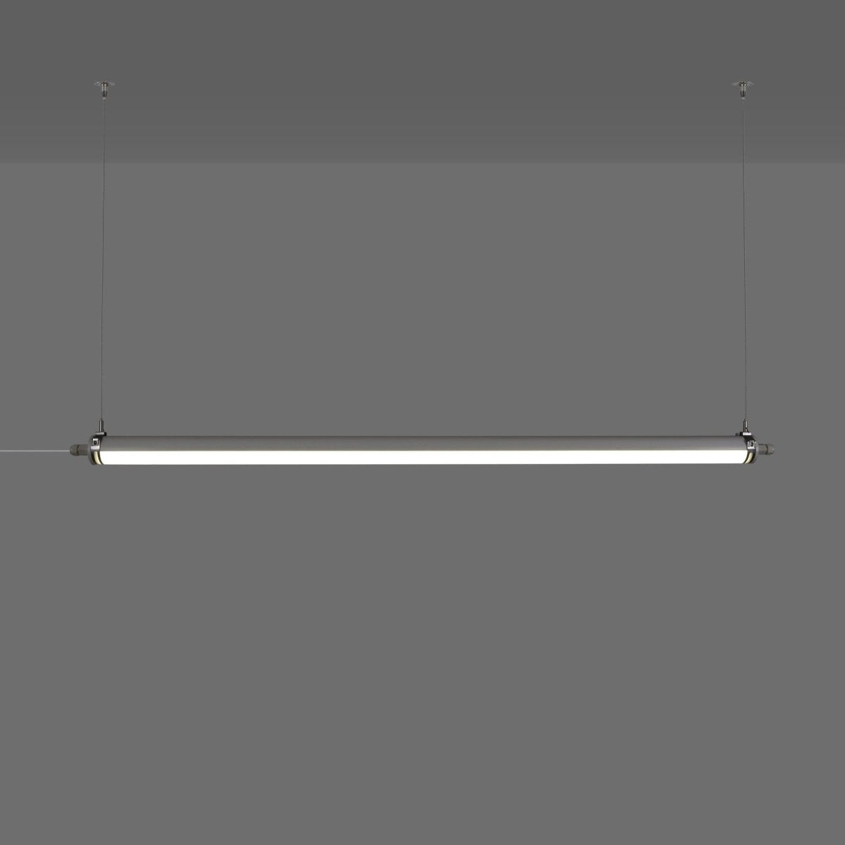 Luminaria estanca tubular para uso industrial - 150cm - 50W - 6900lm - IP65 - IK10 - Barcelona Led-