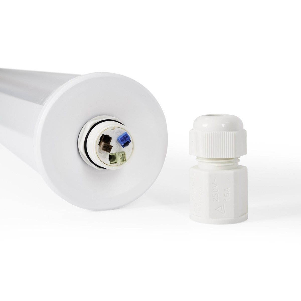 Luminaria estanca tubular para uso industrial - 150cm - 50W - 6900lm - IP65 - IK10 - Barcelona Led-