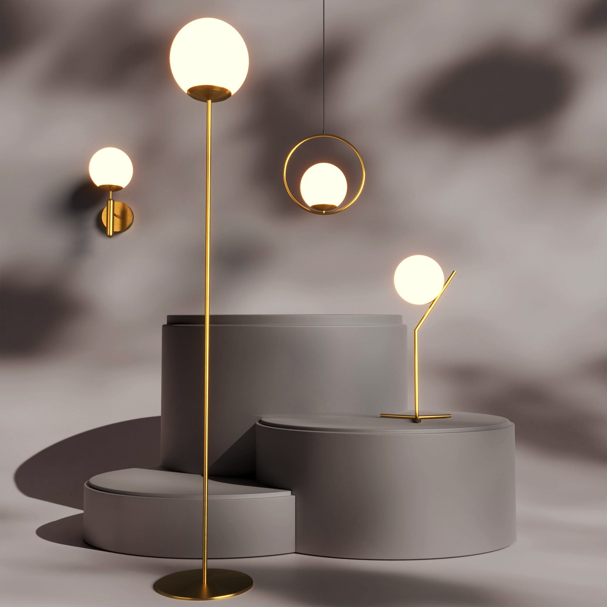 Aplique de pared bola cristal "Elsa" - E14 (43)