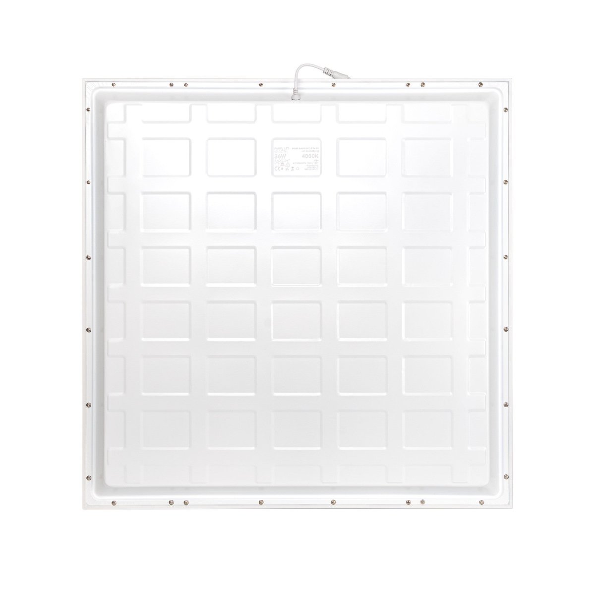 Panel LED empotrable Backlight 60x60cm - 36W - IP54 - Driver Philips - UGR22 - Barcelona Led-