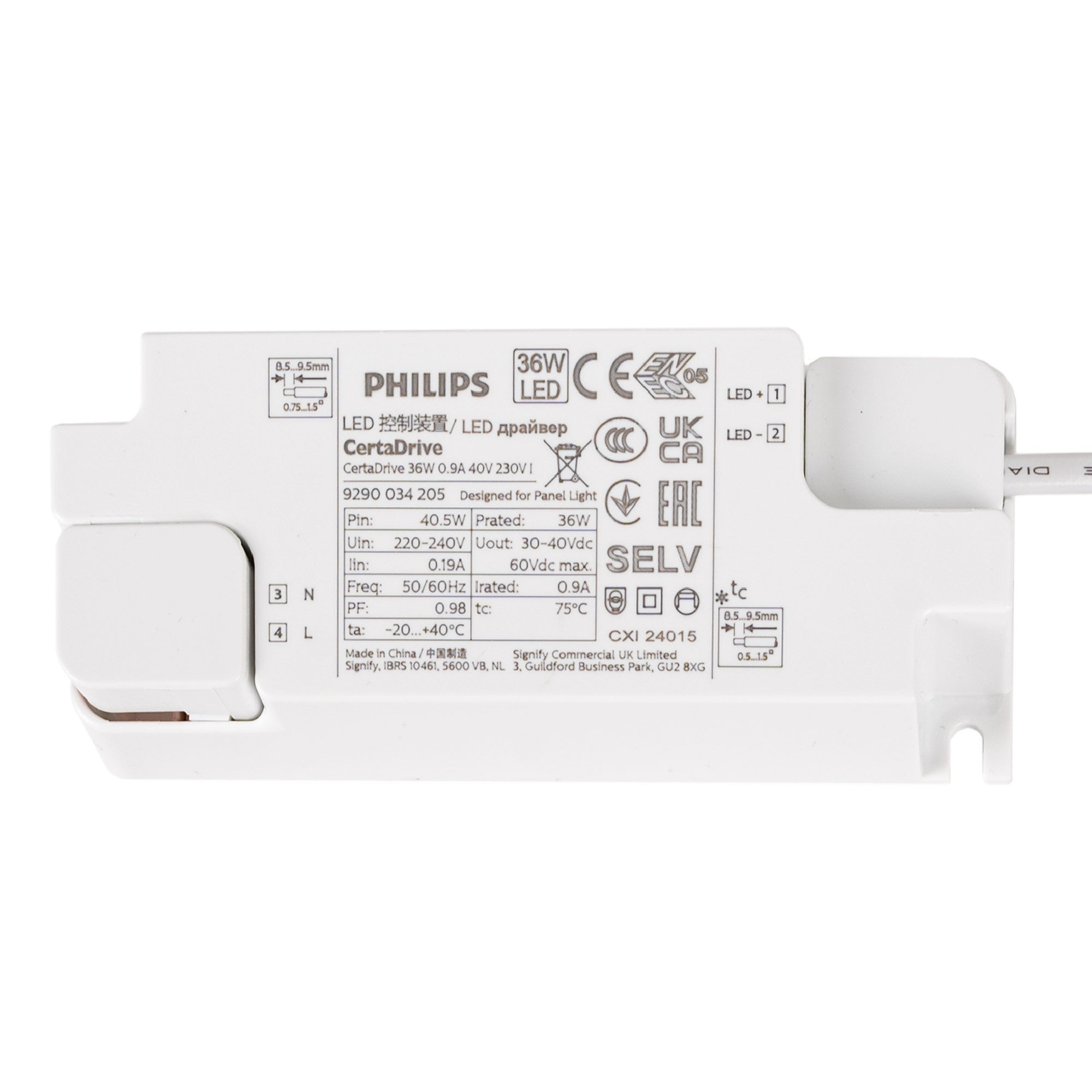 Panel LED empotrable Backlight 60x60cm - UGR18 - 36W - IP40 - Driver Philips (16)