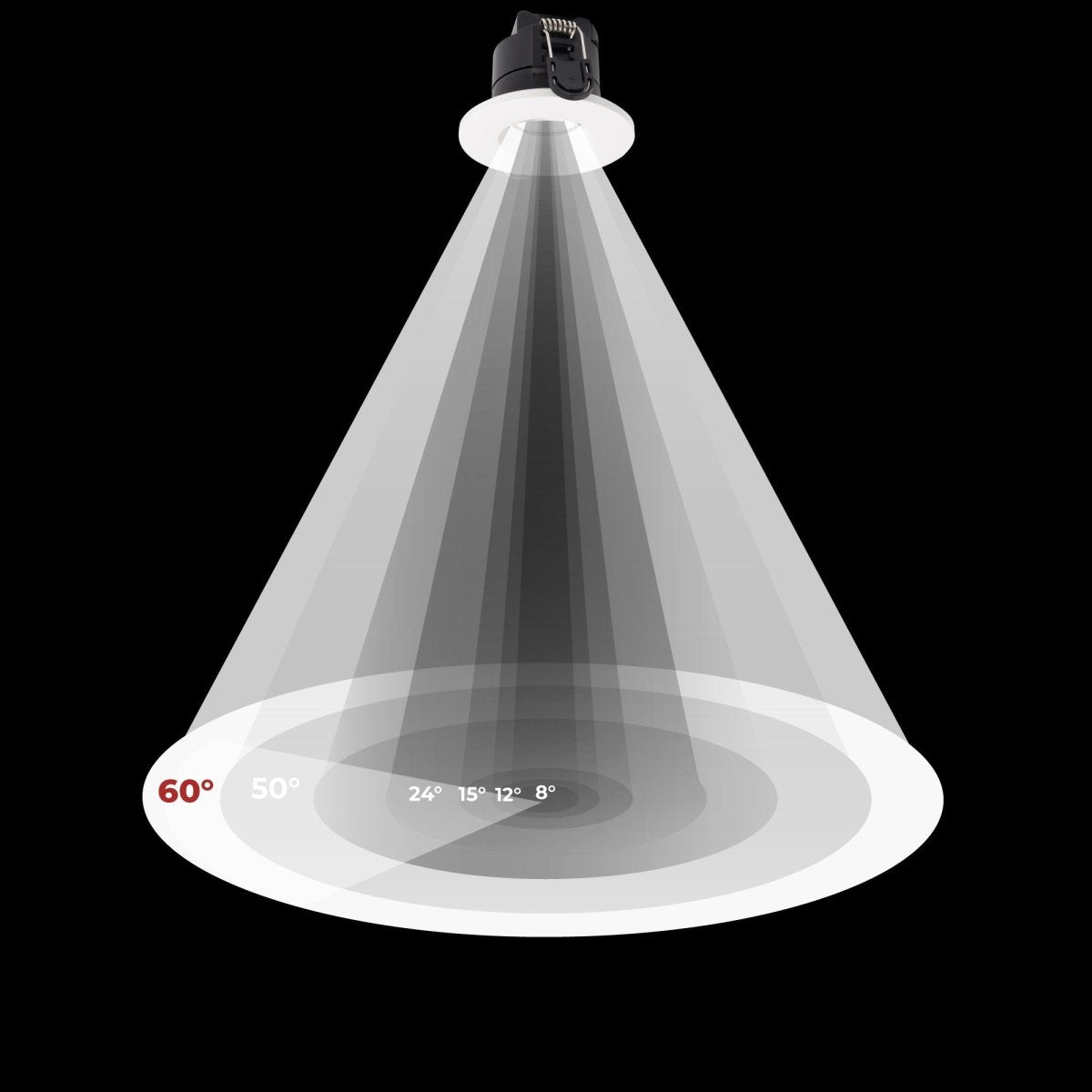 Downlight LED 6W CCT - TRIAC regulable - Corte Ø68mm - IP65 - Barcelona Led-