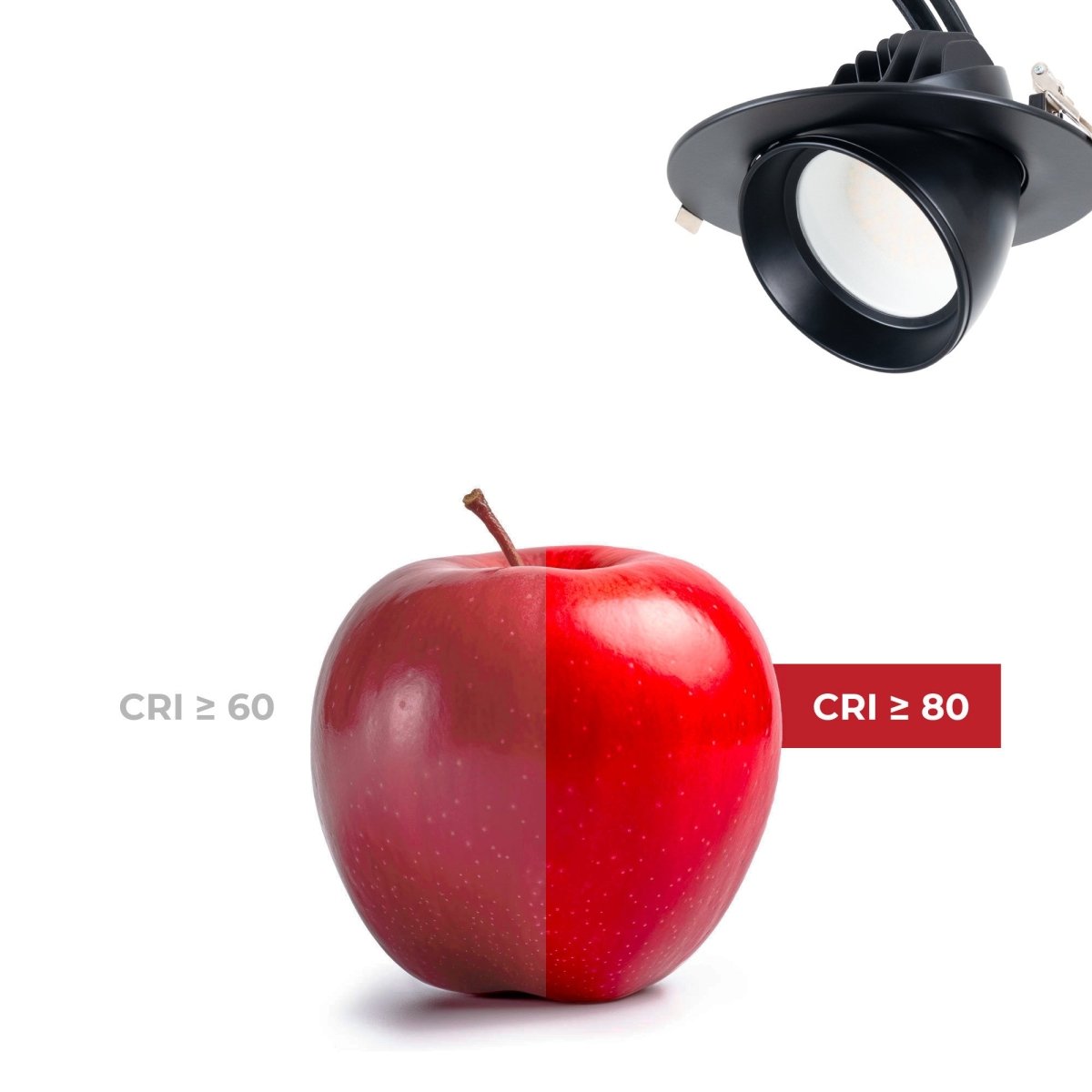 Downlight LED circular orientable CCT 38W - 120° Driver LIFUD - Barcelona Led-