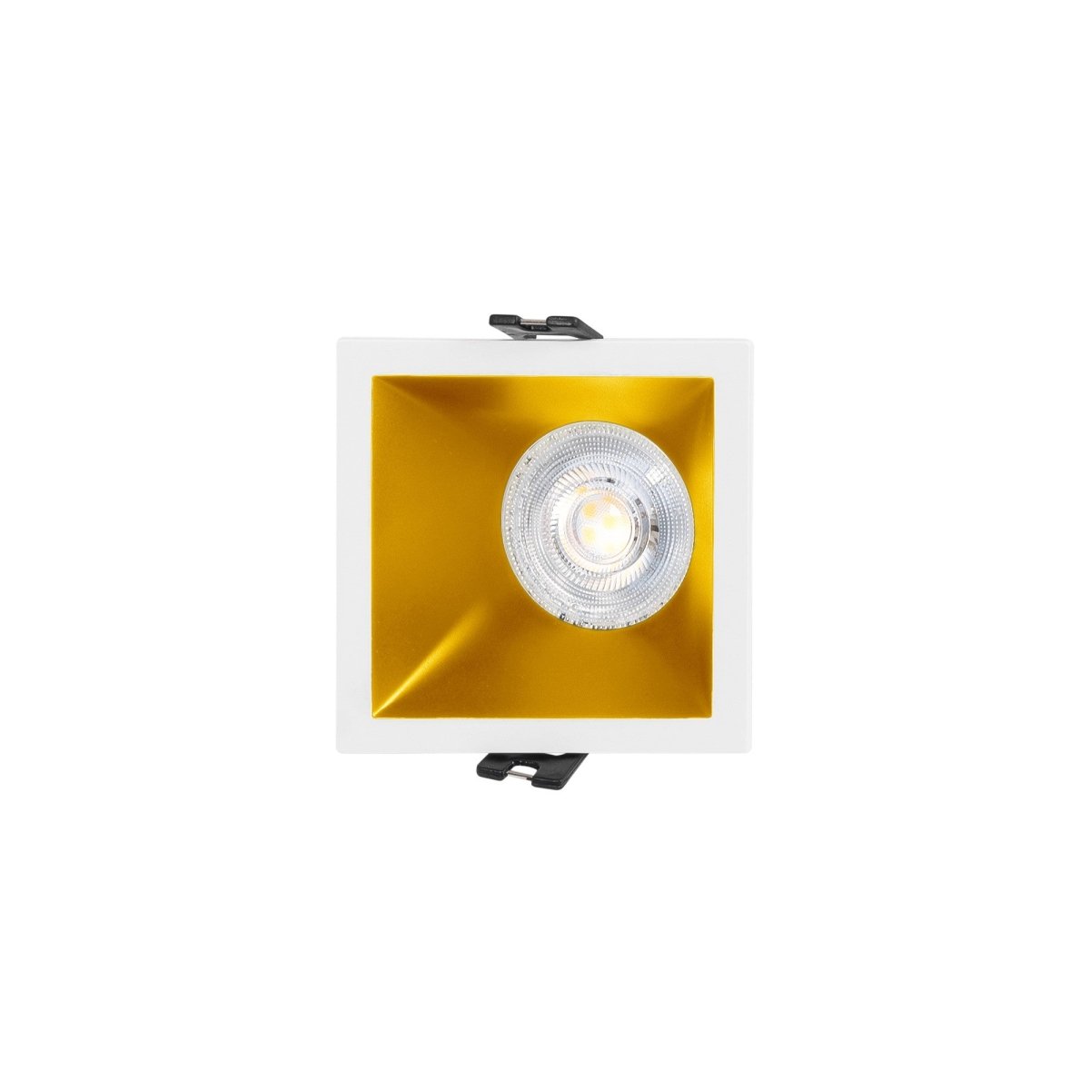Aro downlight cuadrado asimétrico - Bajo UGR - Corte 75 x 75mm - Barcelona Led-Accesorios