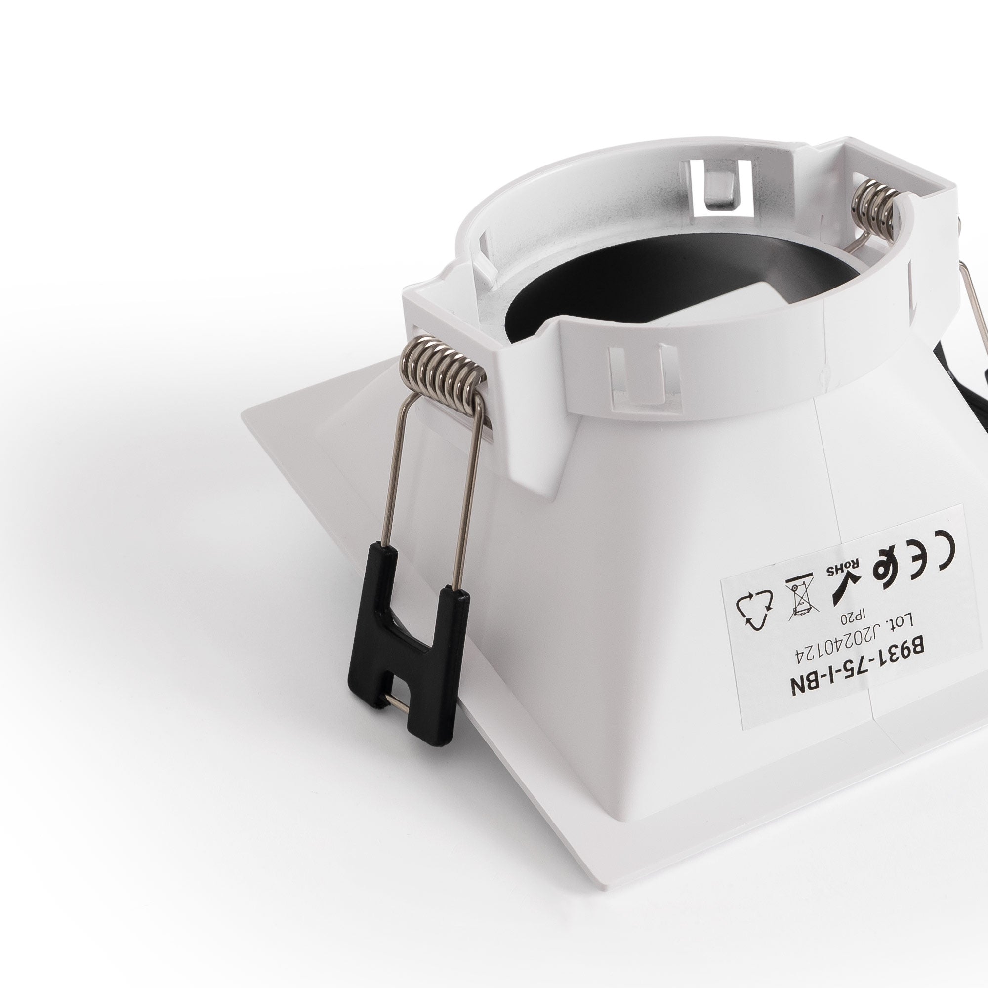 Aro downlight cuadrado asimétrico - Bajo UGR - Corte 75 x 75mm (34)